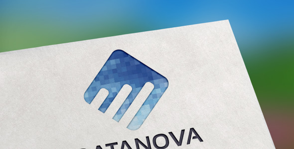 Шаблон логотипа на тему графика