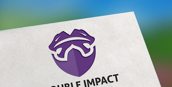 Шаблон логотипа на тему графика