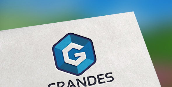 Шаблон логотипа на тему графика