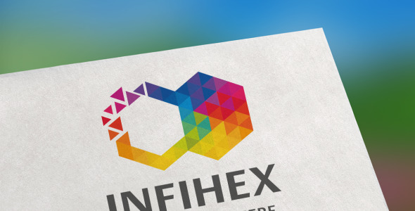 Шаблон логотипа на тему графика