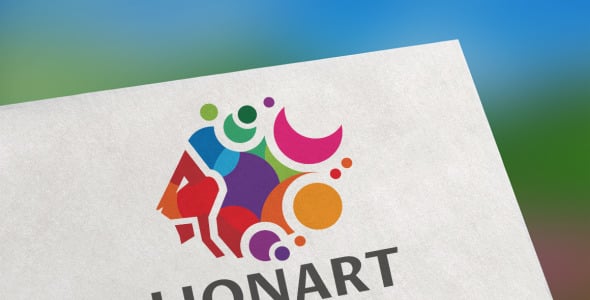 Шаблон логотипа на тему графика