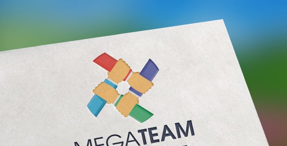 Шаблон логотипа на тему графика