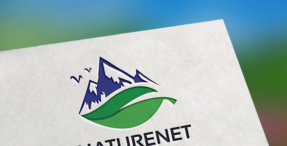 Шаблон логотипа на тему графика