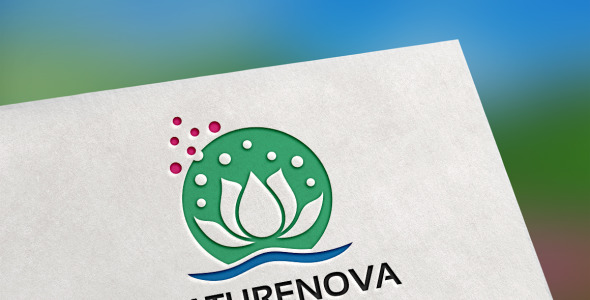 Шаблон логотипа на тему графика