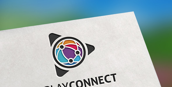 Шаблон логотипа на тему графика