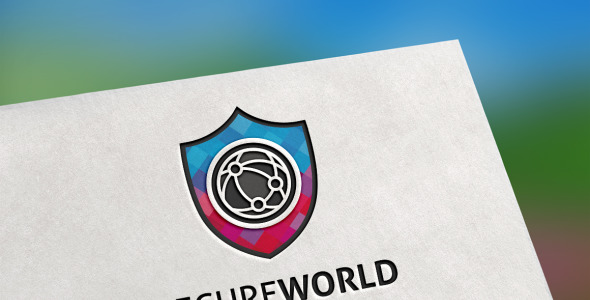 Шаблон логотипа на тему графика