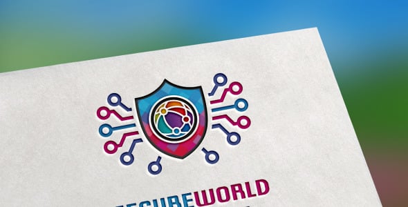 Шаблон логотипа на тему графика