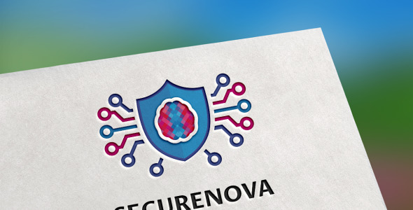 Шаблон логотипа на тему графика