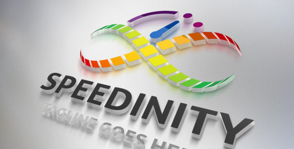 Шаблон логотипа на тему графика