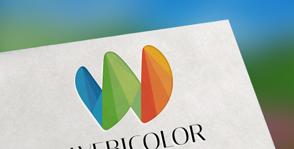 Шаблон логотипа на тему графика