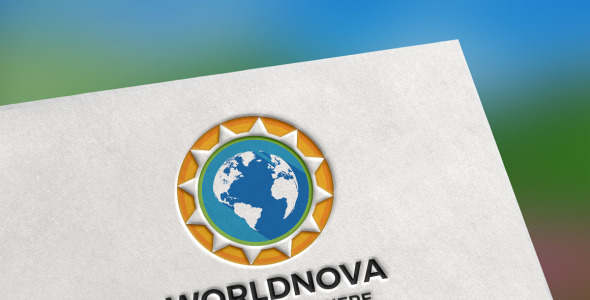 Шаблон логотипа на тему графика