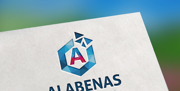 Шаблон логотипа на тему графика