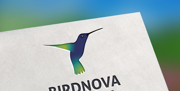 Шаблон логотипа на тему графика