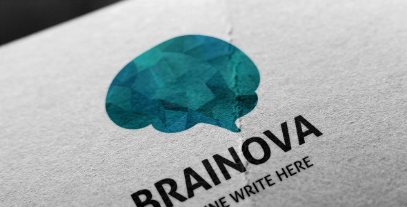 Шаблон логотипа на тему графика