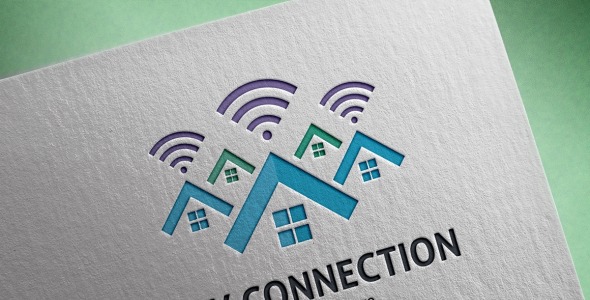 Шаблон логотипа на тему графика