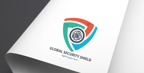 Шаблон логотипа на тему графика