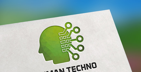 Шаблон логотипа на тему графика