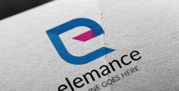 Шаблон логотипа на тему графика