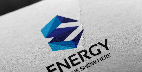 Шаблон логотипа на тему графика