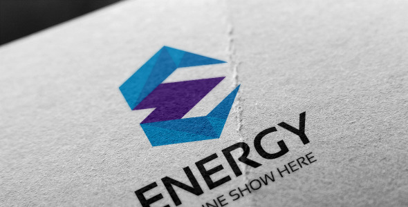 Шаблон логотипа на тему графика