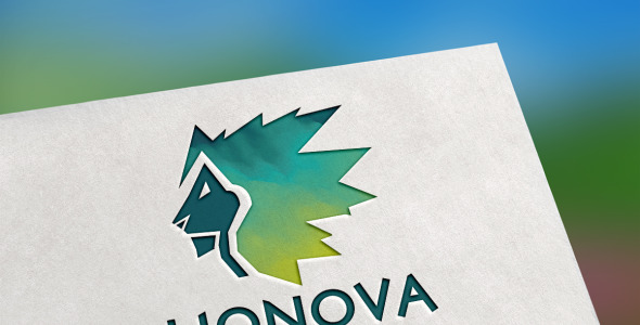 Шаблон логотипа на тему графика