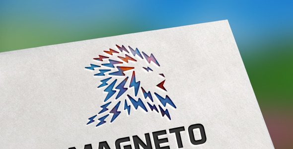 Шаблон логотипа на тему графика