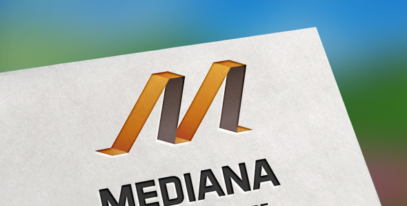 Шаблон логотипа на тему графика