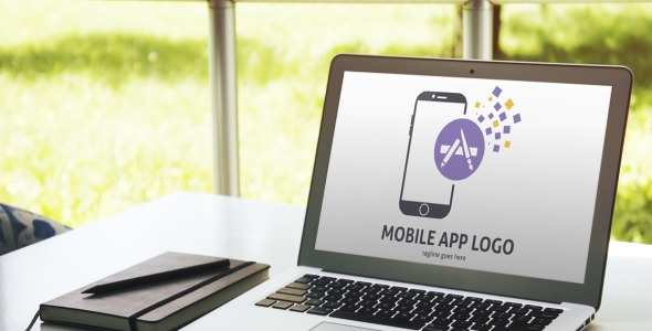 Шаблон логотипа на тему графика