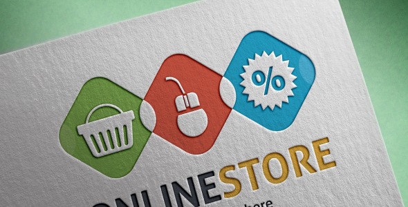 Шаблон логотипа на тему графика