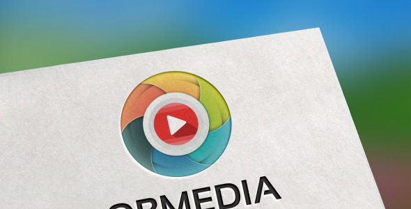 Шаблон логотипа на тему графика