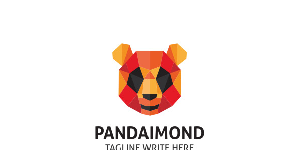 Шаблон логотипа на тему графика