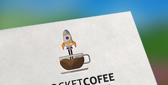 Шаблон логотипа на тему графика