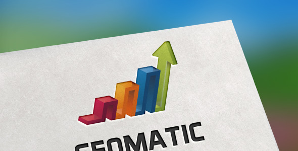 Шаблон логотипа на тему графика