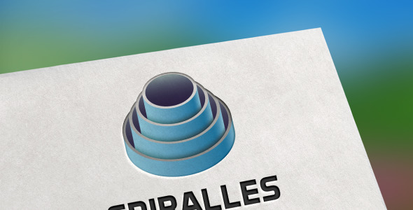 Шаблон логотипа на тему графика