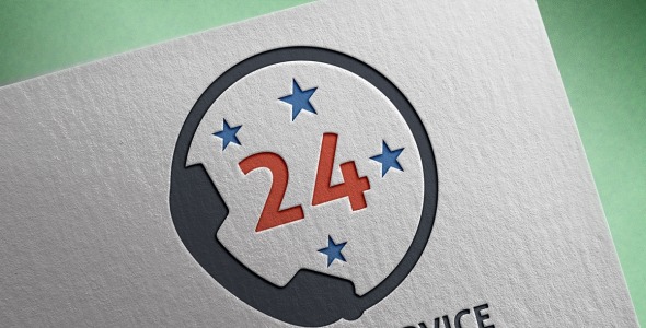 Шаблон логотипа на тему графика