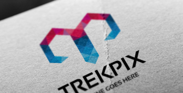 Шаблон логотипа на тему графика