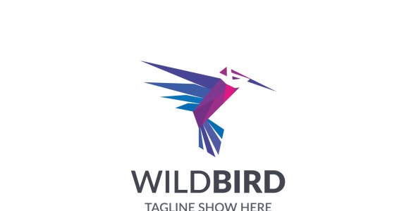 Шаблон логотипа на тему графика