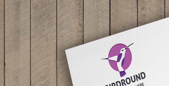 Шаблон логотипа на тему графика