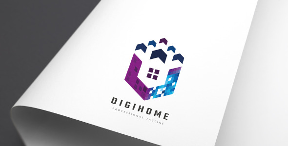 Шаблон логотипа на тему графика