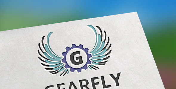 Шаблон логотипа на тему графика