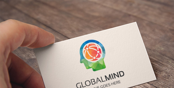 Шаблон логотипа на тему графика