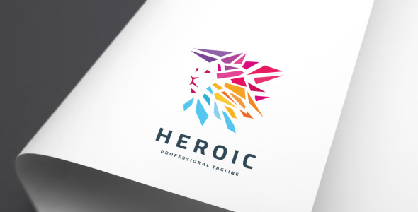 Шаблон логотипа на тему графика