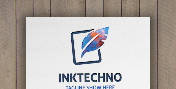 Шаблон логотипа на тему графика