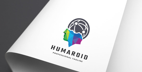 Шаблон логотипа на тему графика