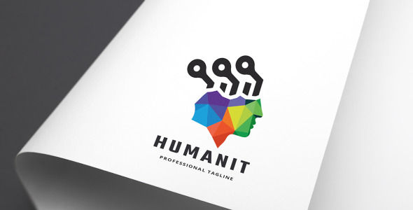 Шаблон логотипа на тему графика