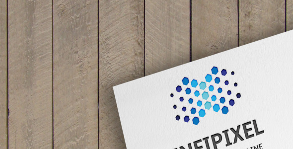 Шаблон логотипа на тему графика