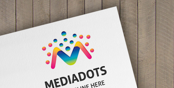 Шаблон логотипа на тему графика