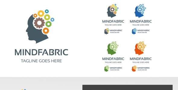 Шаблон логотипа на тему графика