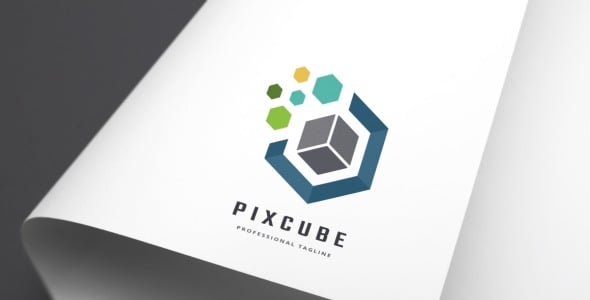 Шаблон логотипа на тему графика