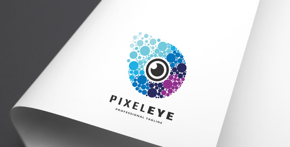 Шаблон логотипа на тему графика